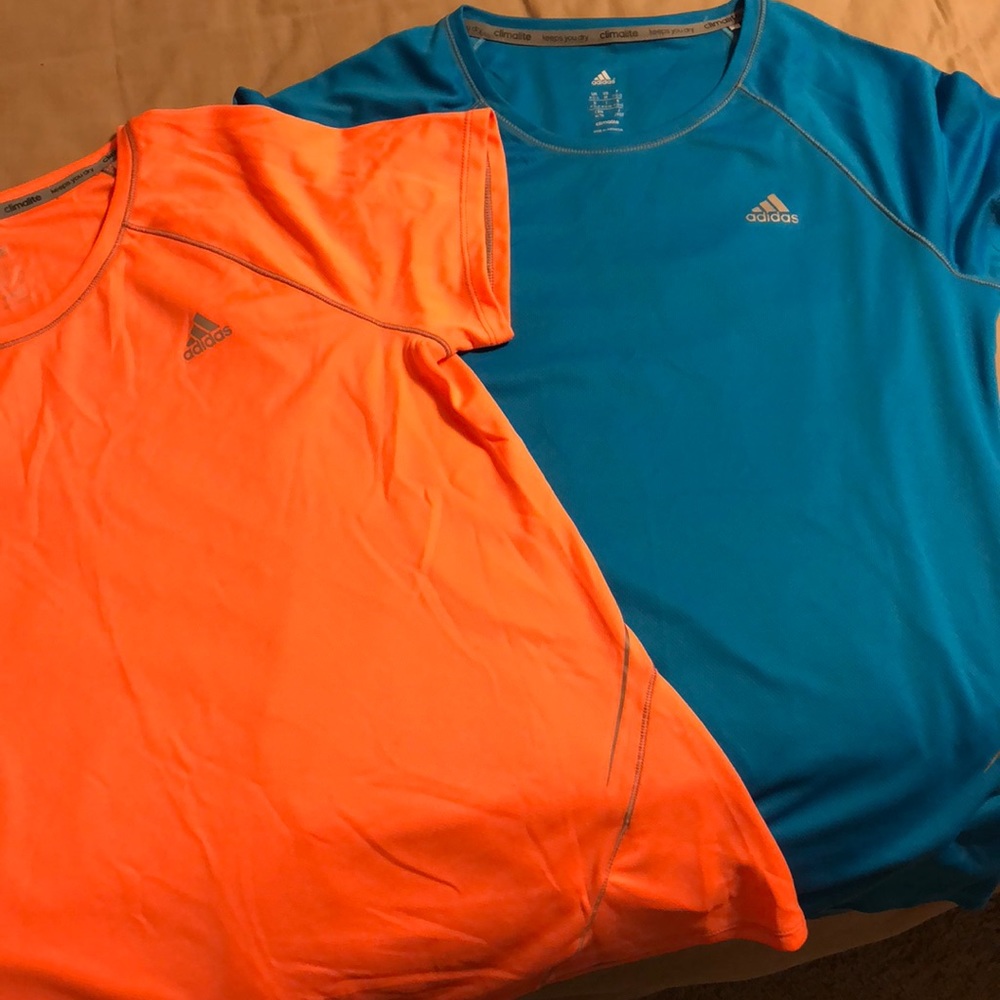 Adidas 2 for the price of one Workout Shirts